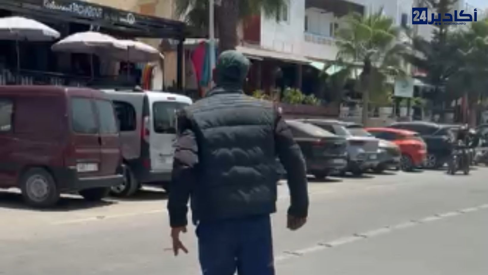 خطر يحدق بمركز تغازوت: مختل عقلي يهدد سلامة السكان والسياح