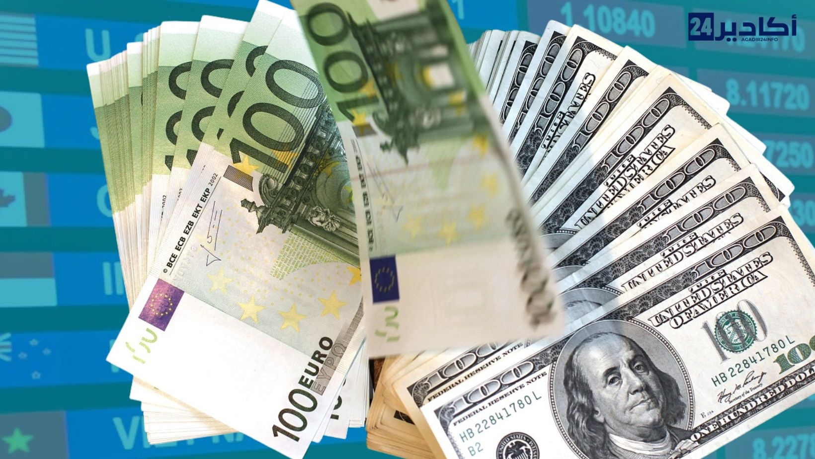 أسعار صرف العملات الأجنبية مقابل الدرهم المغربي اليوم الثلاثاء 29 يوليوز 2025 وفق بنك المغرب