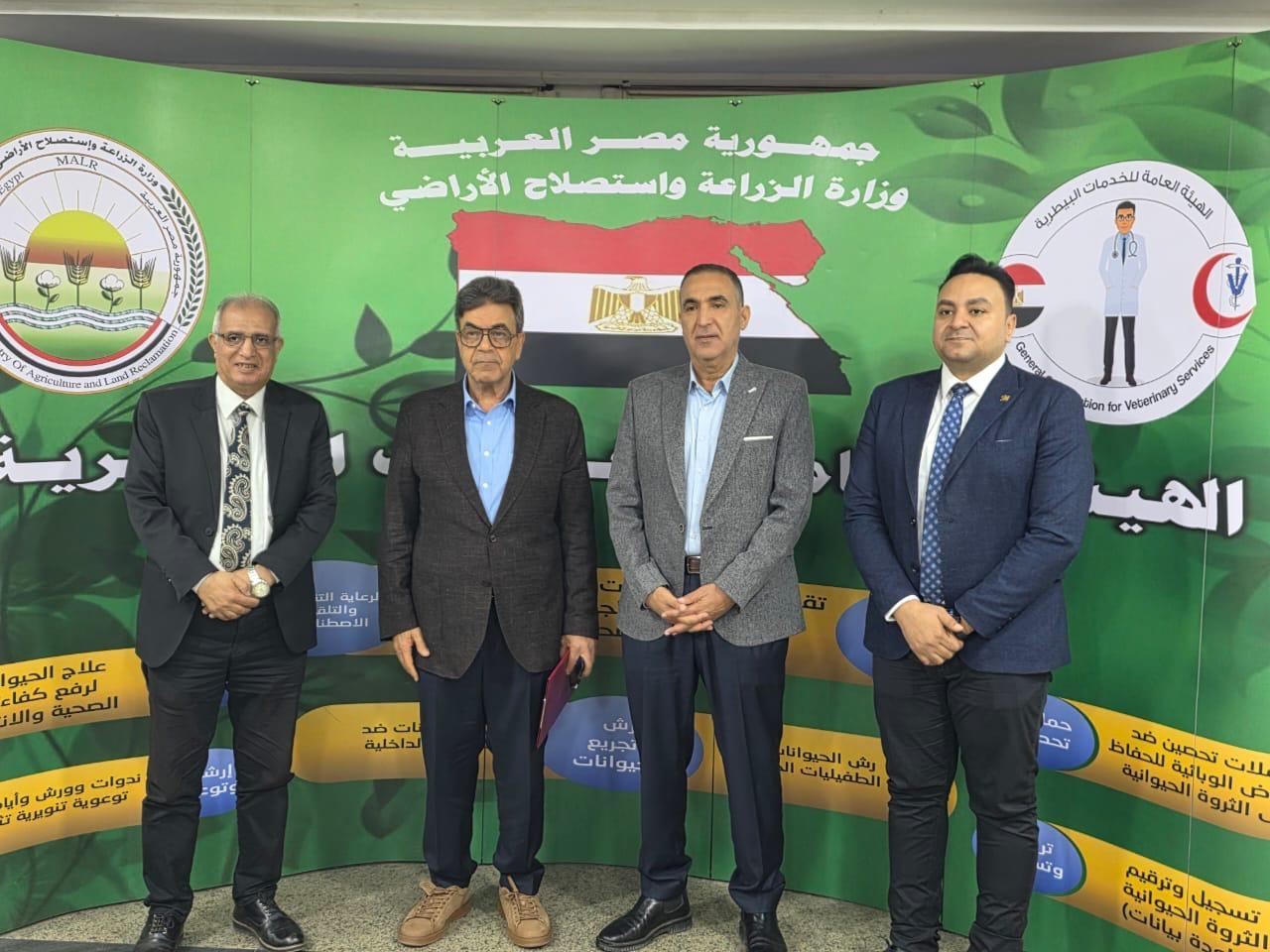 توقع بروتوكول تعاون بين «الخدمات البيطرية» و«الأطباء البيطريين» للنهوض بالثروة الحيوانية