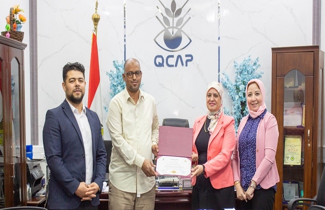 «كيوكاب » يختتم برنامج  تدريبى للكشف عن العقاقير البيطرية لمتخصصين من موريتانيا