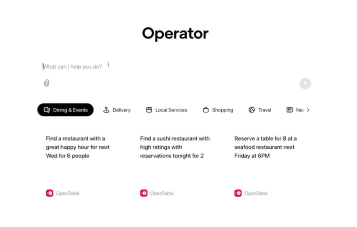 OpenAI تتيح وكيل الذكاء الاصطناعي 'Operator' عالميًا