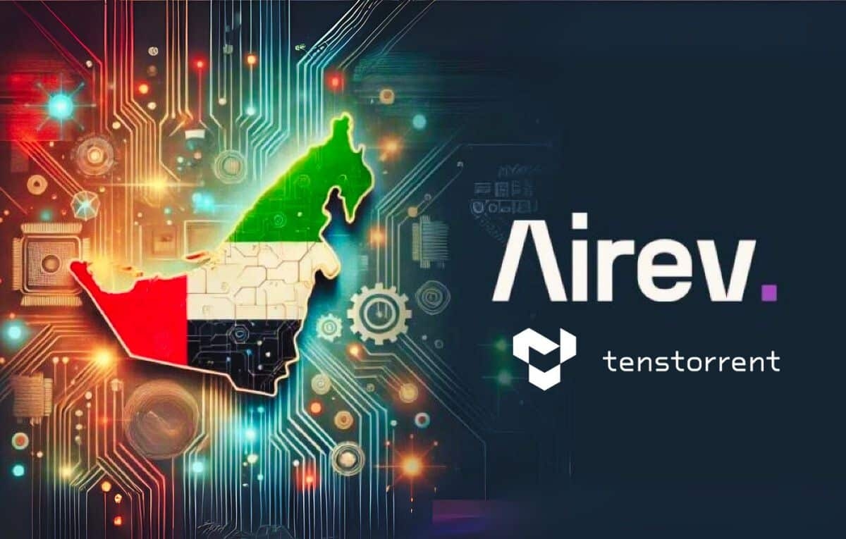 'AIREV' و'Tenstorrent' تطلقان حزمة ذكاء اصطناعي متقدمة بابتكارات إماراتية