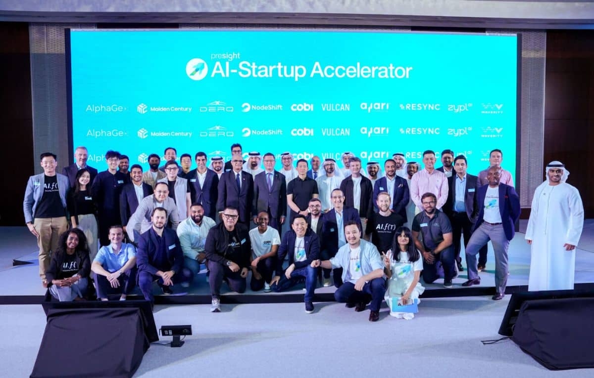 برنامج 'بريسايت' يجمع 10 شركات ناشئة عالمية في أبوظبي لتطوير تطبيقات الذكاء الاصطناعي