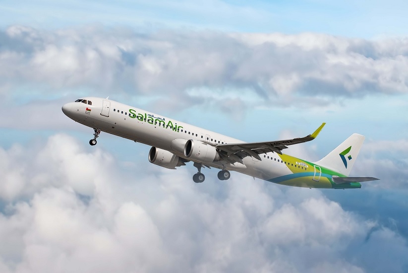 'طيران السلام' العمانية تضم طائرة جديدة من طراز إيرباص A321neo إلى أسطولها