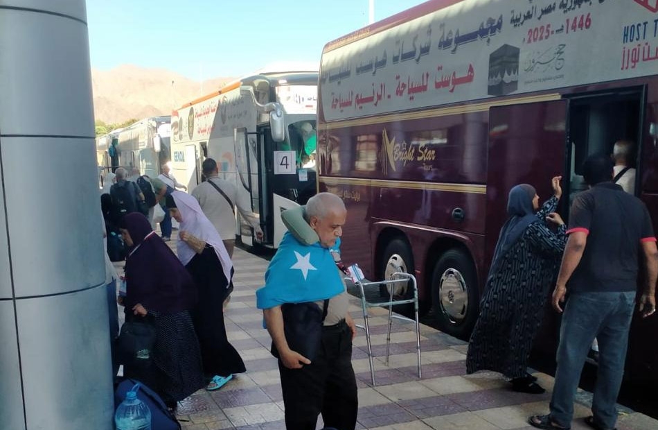 استمرار مغادرة أفواج الحجاج من ميناء نويبع