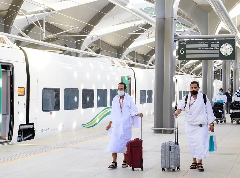 الخطوط الحديدية السعودية ترفع طاقتها إلى 2 مليون مقعد عبر 4768 رحلة بالحج