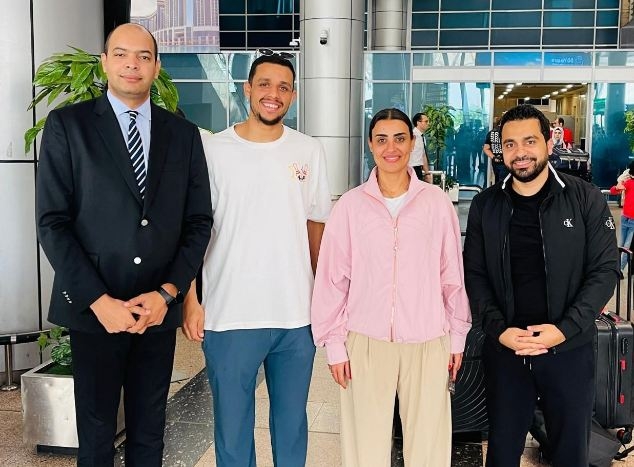 بطلي العالم في الإسكواش الشربيني وعسل فى ضيافة وزارة السباب