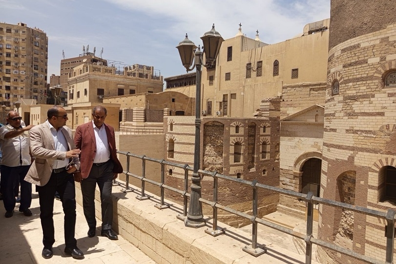 أمين عام 'الأعلى للآثار' يتفقد مجمع الأديان بمصر القديمة ومتحف الفن الإسلامي بباب الخلق