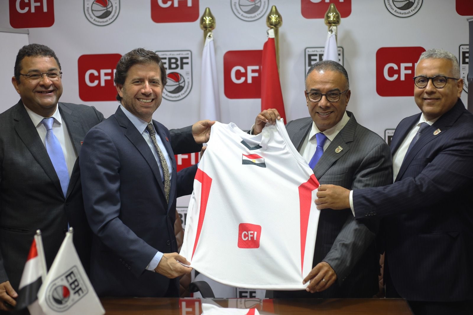 CFI الشريك الرسمي للتداول الإلكتروني للاتحاد المصري لكرة السلة
