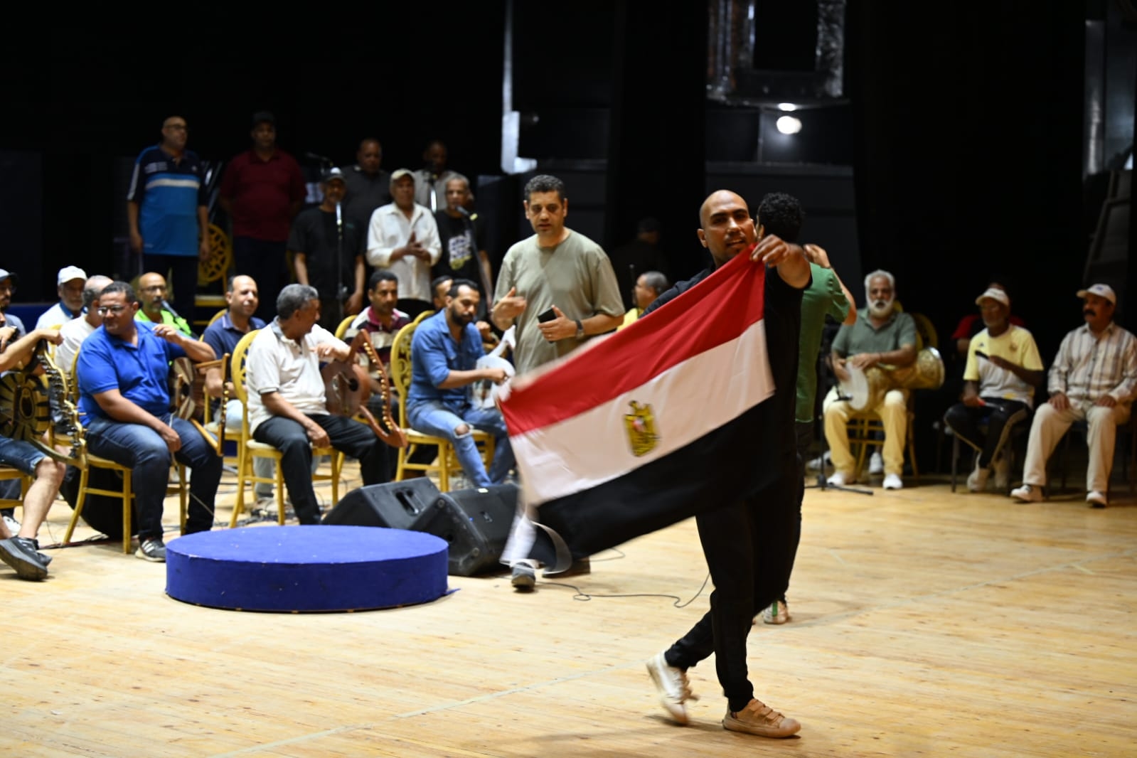 فرق ملتقى السمسمية تؤدي بروفاتها استعدادا لحفل الافتتاح