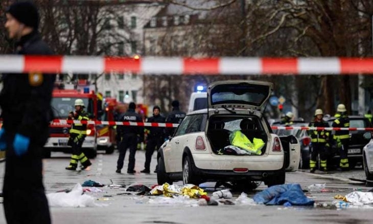 ميونيخ تحت الصدمة: طالب لجوء أفغاني يدهس حشدًا ويصيب 28 شخصًا.. (صور )