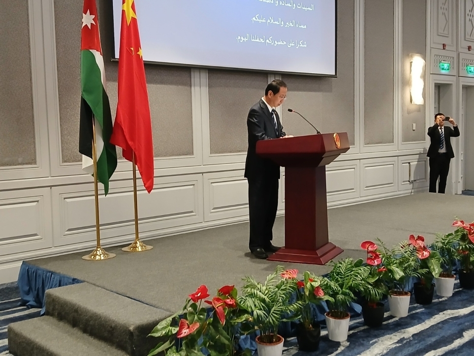السفير الصيني: العلاقات الصينية الأردنية تشهد تطورا مطردا