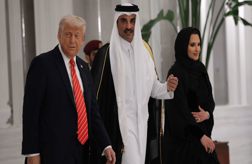 ترامب يبلغ أمير قطر استعداد واشنطن المشاركة في حل الأزمة بين إسرائيل وإيران