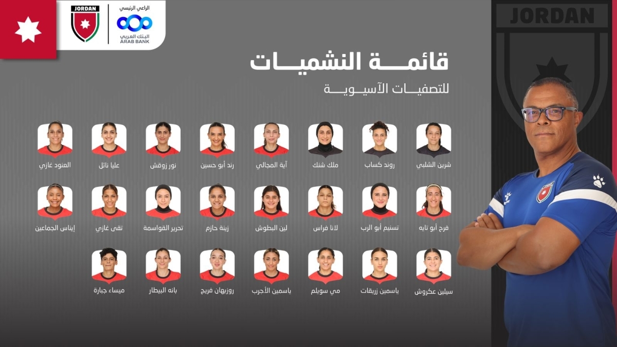 المنتخب الوطني للسيدات لكرة القدم يختار 23 لاعبة للتصفيات الآسيوية