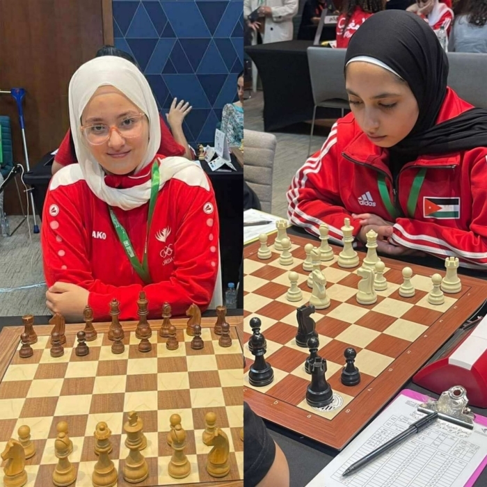 ذهبية لمنتخب الشطرنج بالبطولة العربية