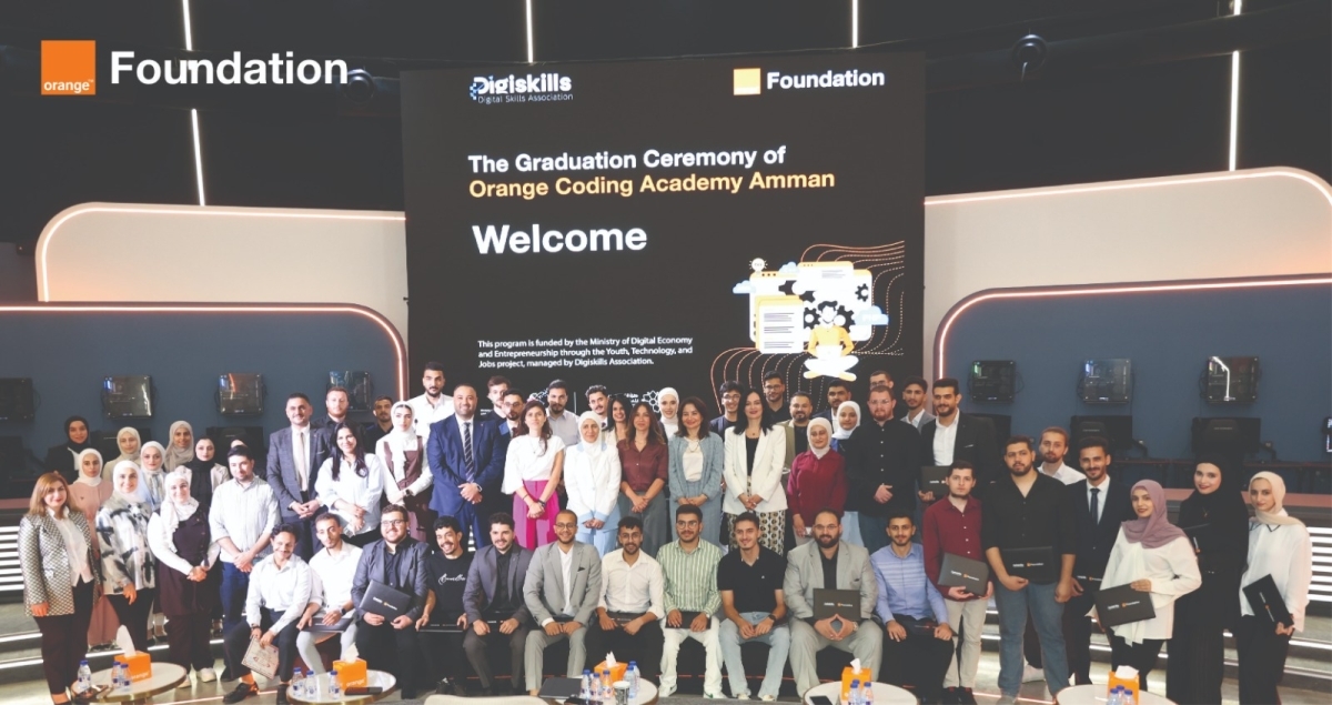 Graduation of a new cohort from the 'Digital Upskilling and Employment Program'