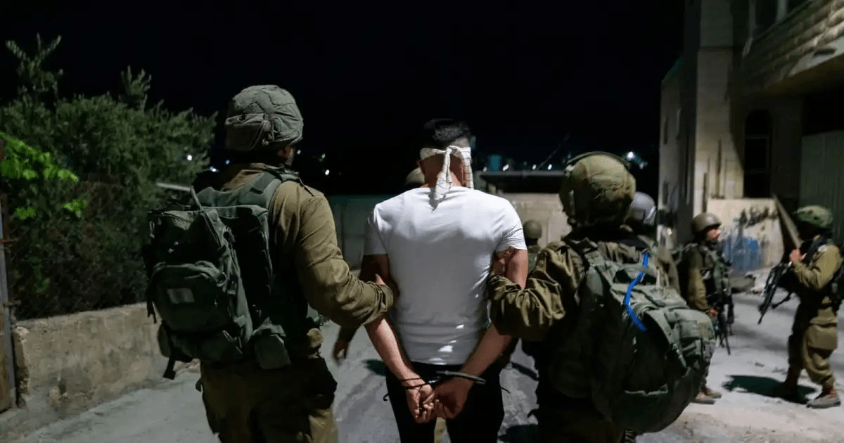 قوات الاحتلال تعتقل 23 فلسطينيا بالضفة الغربية