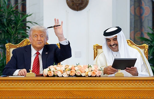 ترامب في الدوحة: صفقات بقيمة 1.2 تريليون دولار