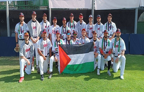 فلسطين تدشن إطلالتها باكتساح الهند في افتتاح بطولة كأس غرب آسيا للبيسبول