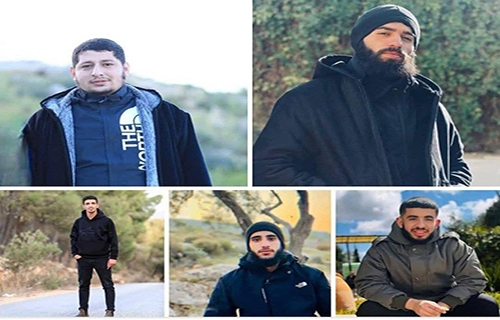 جيش الاحتلال يقتل خمسة شبان بقصف منزل تحصنوا به في طمون