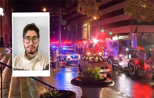توقيف المنفذ الذي هتف: فلسطين حرة مقتل موظفَين بالسفارة الإسرائيلية في واشنطن خلال عملية إطلاق نار