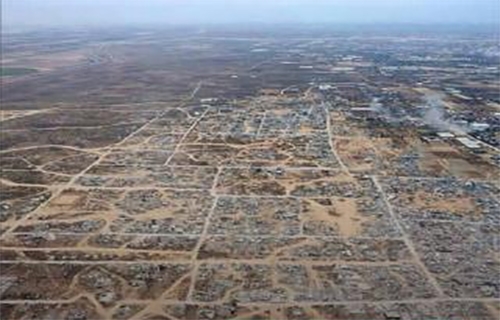هكذا حوّل الاحتلال بلدة خزاعة الجميلة إلى مساحات قاحلة