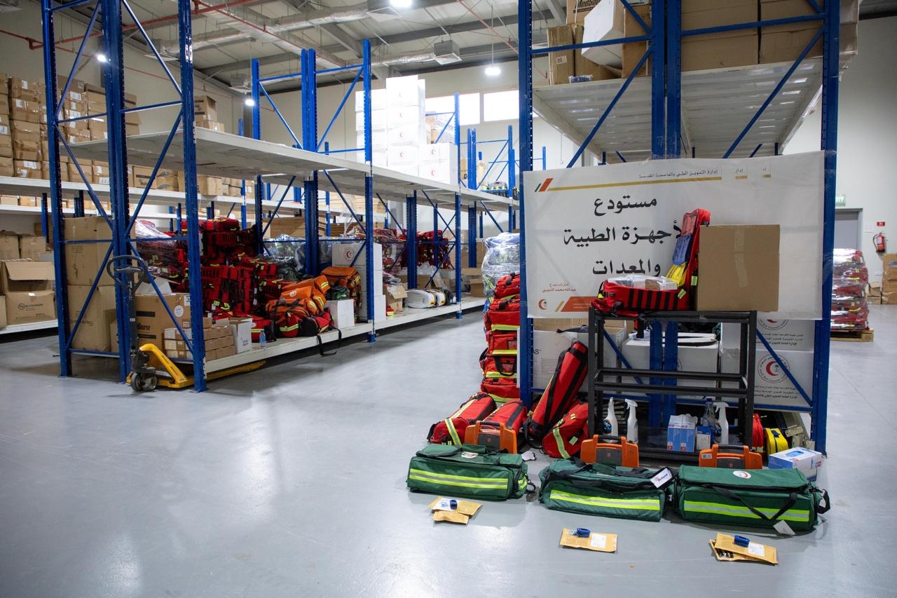 الهلال الأحمر يؤمن أكثر من 14.5 مليون للتجهيزات الطبية لحج 1446هـ
