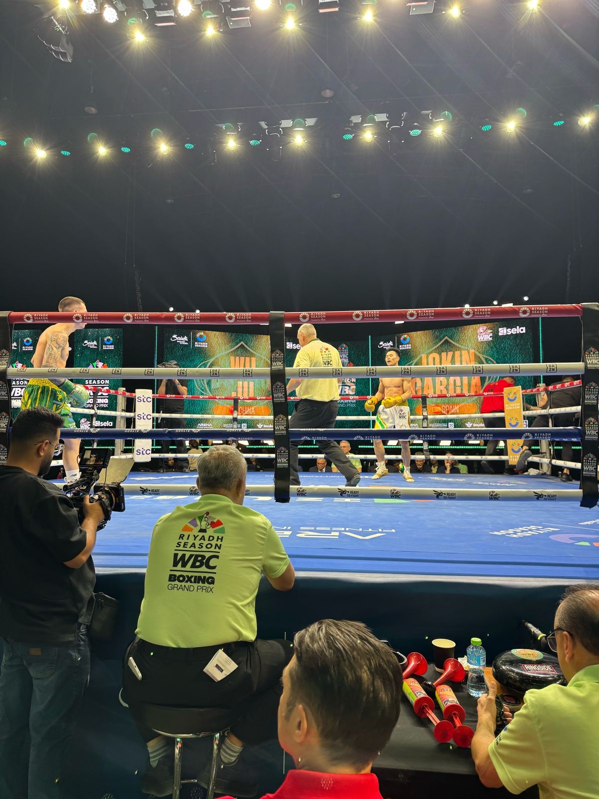 استمرار المرحلة الاولى من بطولة " WBC Grand Prix " للملاكمة