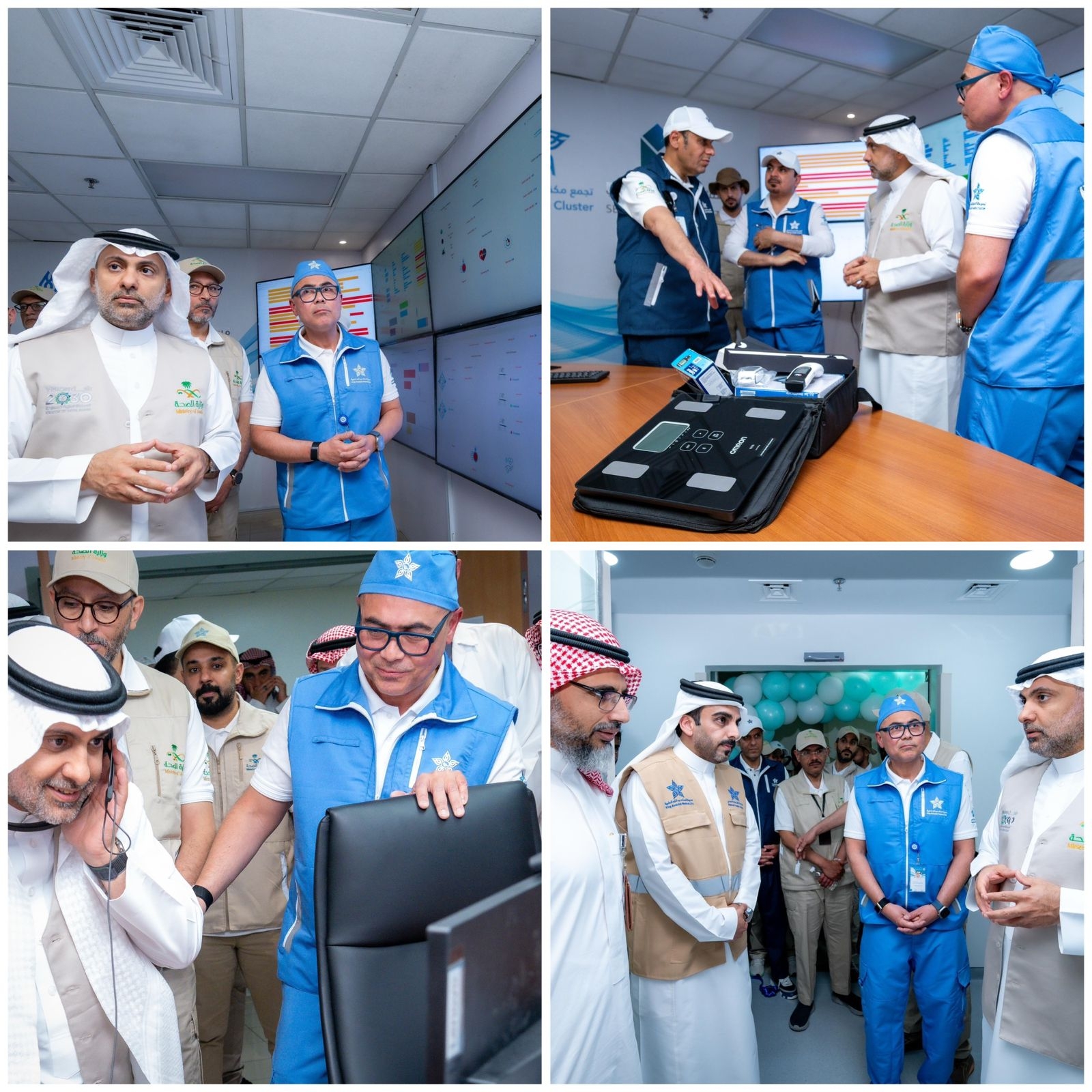 وزير الصحة يطّلع على جاهزية مدينة الملك عبدالله الطبية لموسم الحج