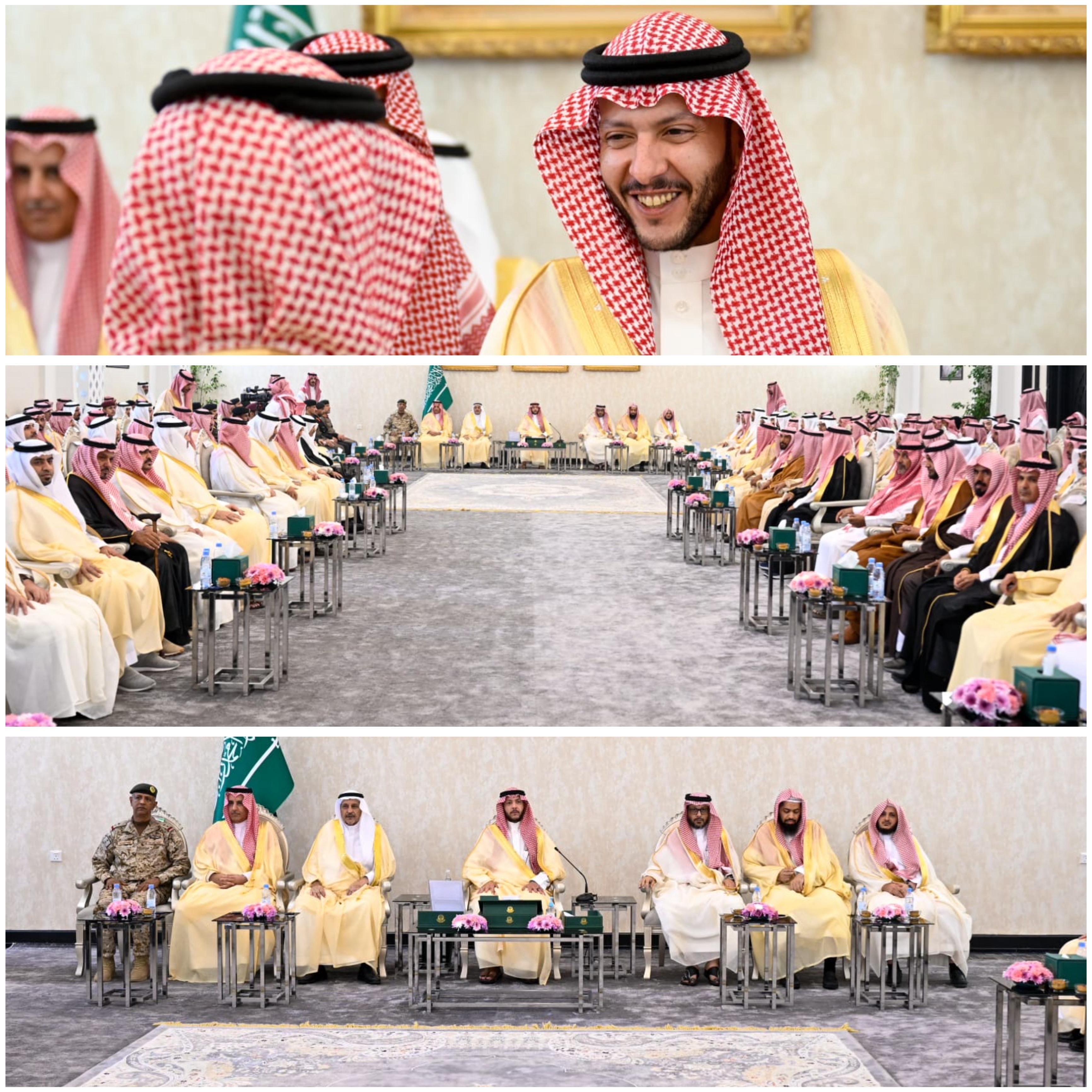 الأمير سعود بن نهار يستقبل أهالي الطائف المهنّئين بعيد الأضحى