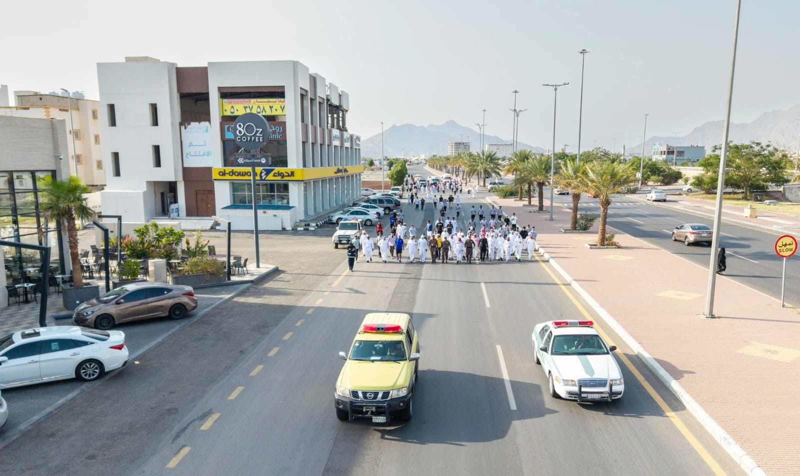 برعاية أمير منطقة عسير تدشين الحملة الوطنيه للمشي في محافظة محايل والمراكز التابعه