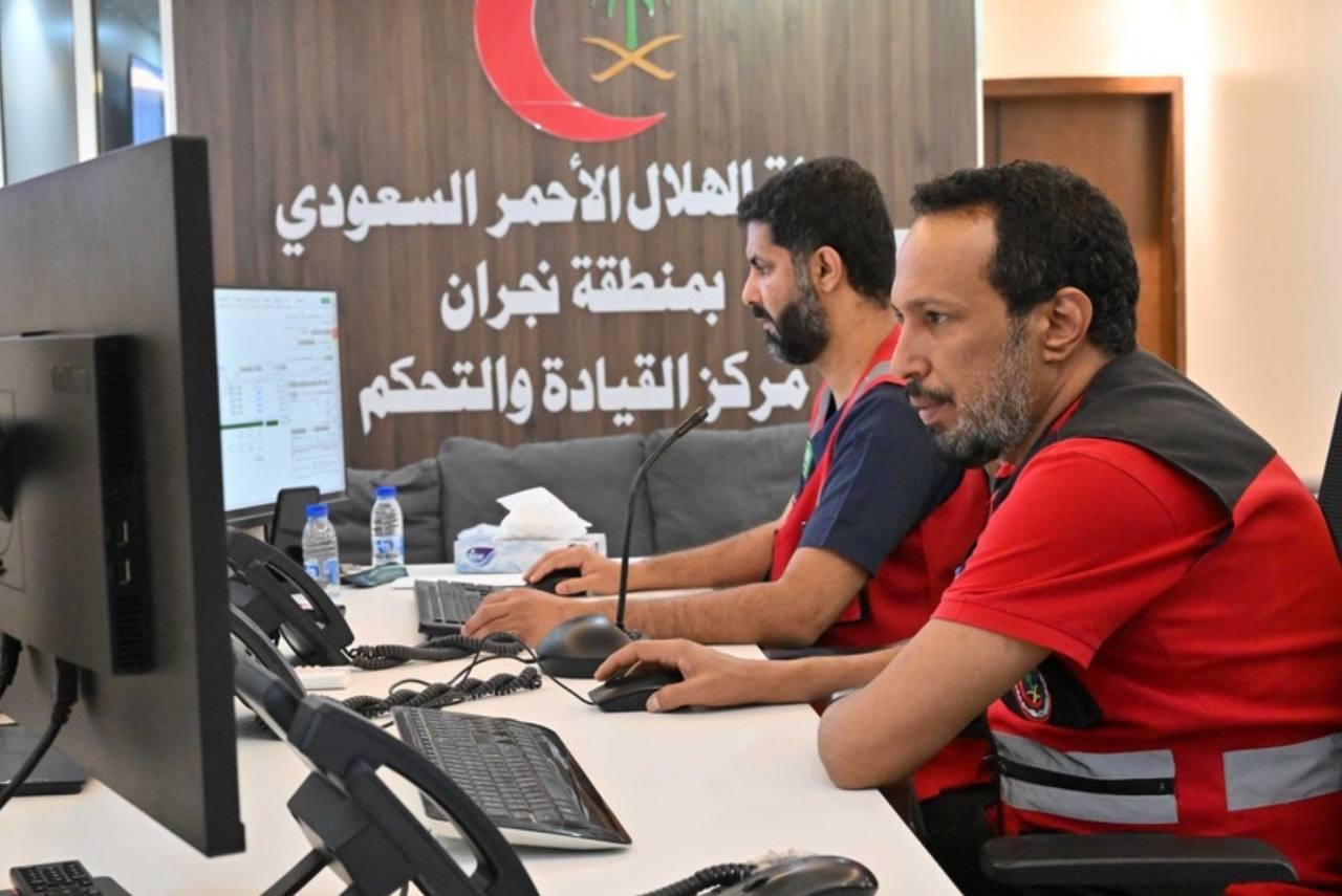 *الهلال الأحمر بنجران يكشف إحصائيات شهر ابريل 2025*