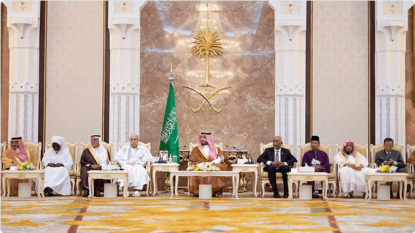 نيابة عن خادم الحرمين.. ولي العهد يقيم حفل الاستقبال السنوي لحجاج وضيوف المملكة وكبار الشخصيات