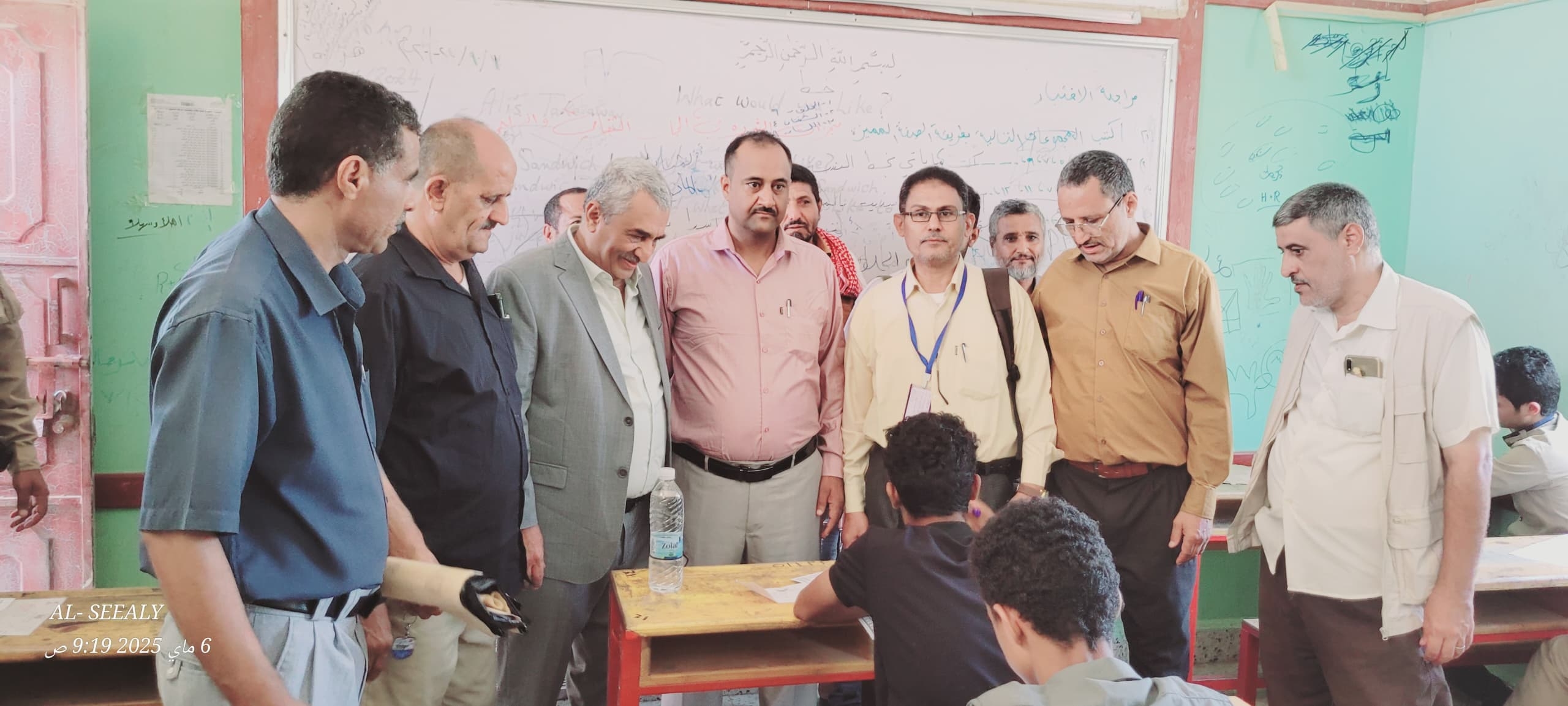 الضالع.. مدير عام مكتب التربية والتعليم يتفقد عملية سير اختبارات الشهادة الثانوية في مديرية قعطبة