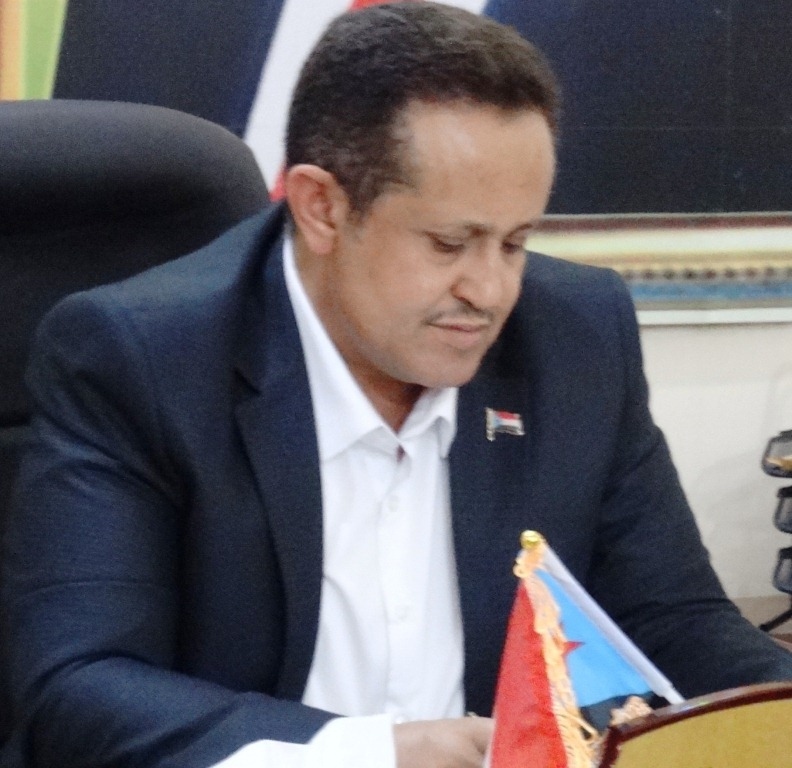 تغازينا لرئيس انتقالي لحج وضاح الحالمي في وفاة حفيده