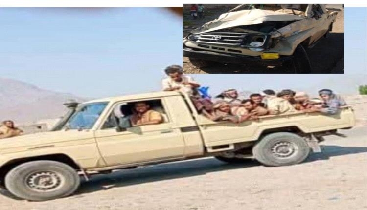 وفاة وإصابة 13 مشجعا قبل حضورهم المبارة في لحج