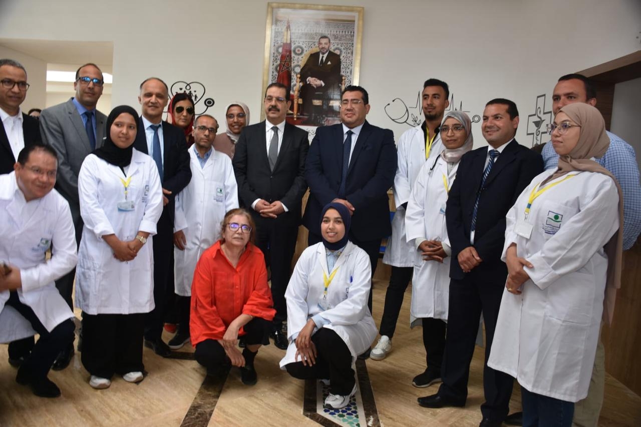 إعطاء انطلاقة مشاريع تنموية بالجماعة الترابية لالة ميمونة وتدشين مركز صحي حضري بسوق الأربعاء الغرب