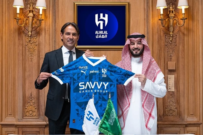 إنزاغي يتولى تدريب الهلال استعداداً لكأس العالم للأندية