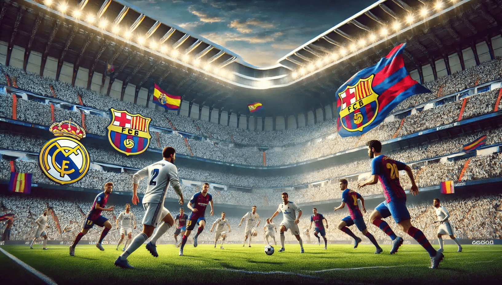 برشلونة ضد ريال مدريد في نهائي كأس إسبانيا