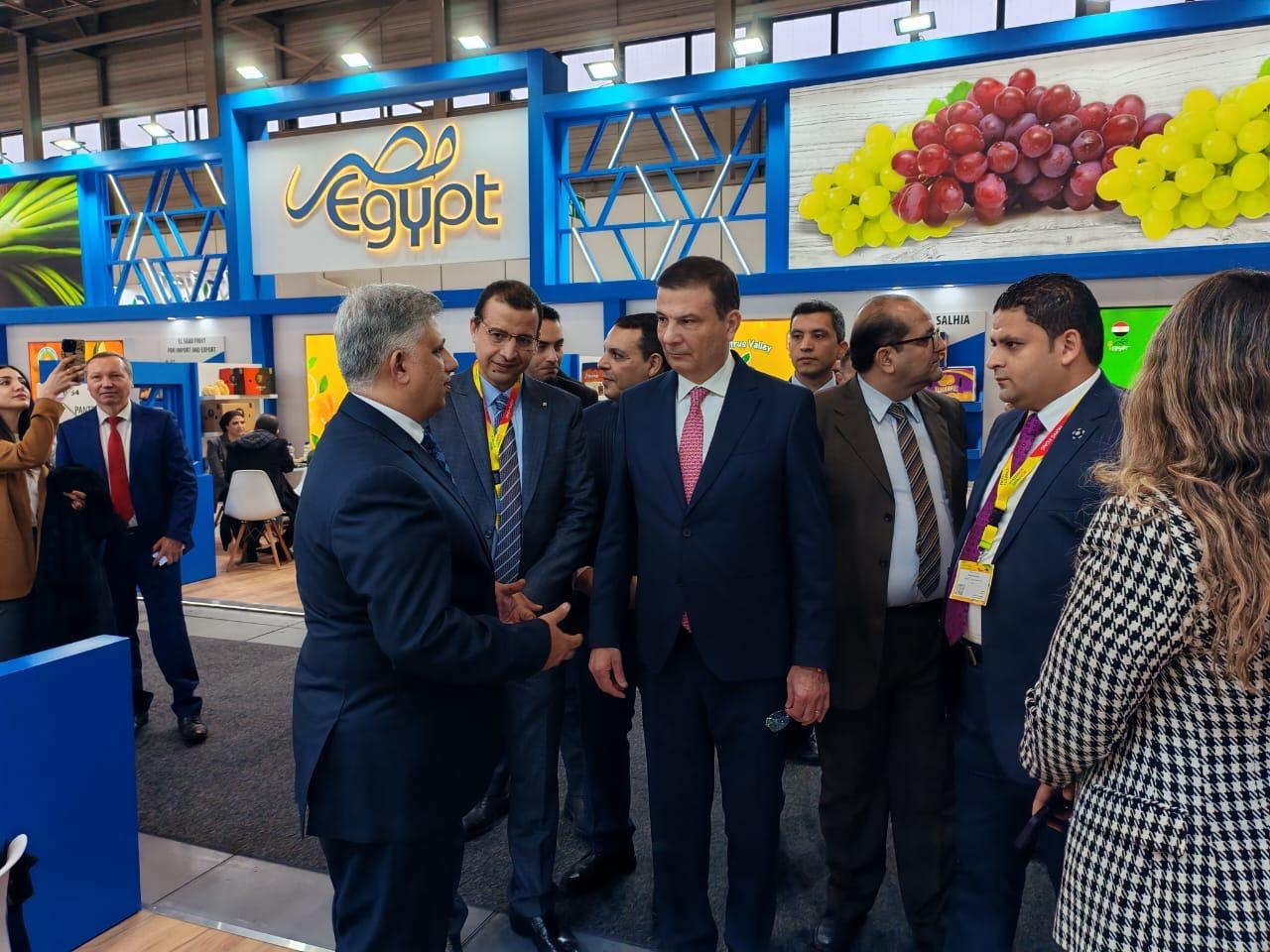 وزير الزراعة يشهد افتتاح معرض برلين 'فروت لوجستيكا 2025'