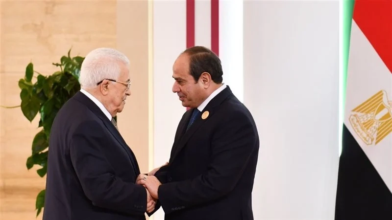 قمة مصرية فلسطينية على هامش احتفالات موسكو