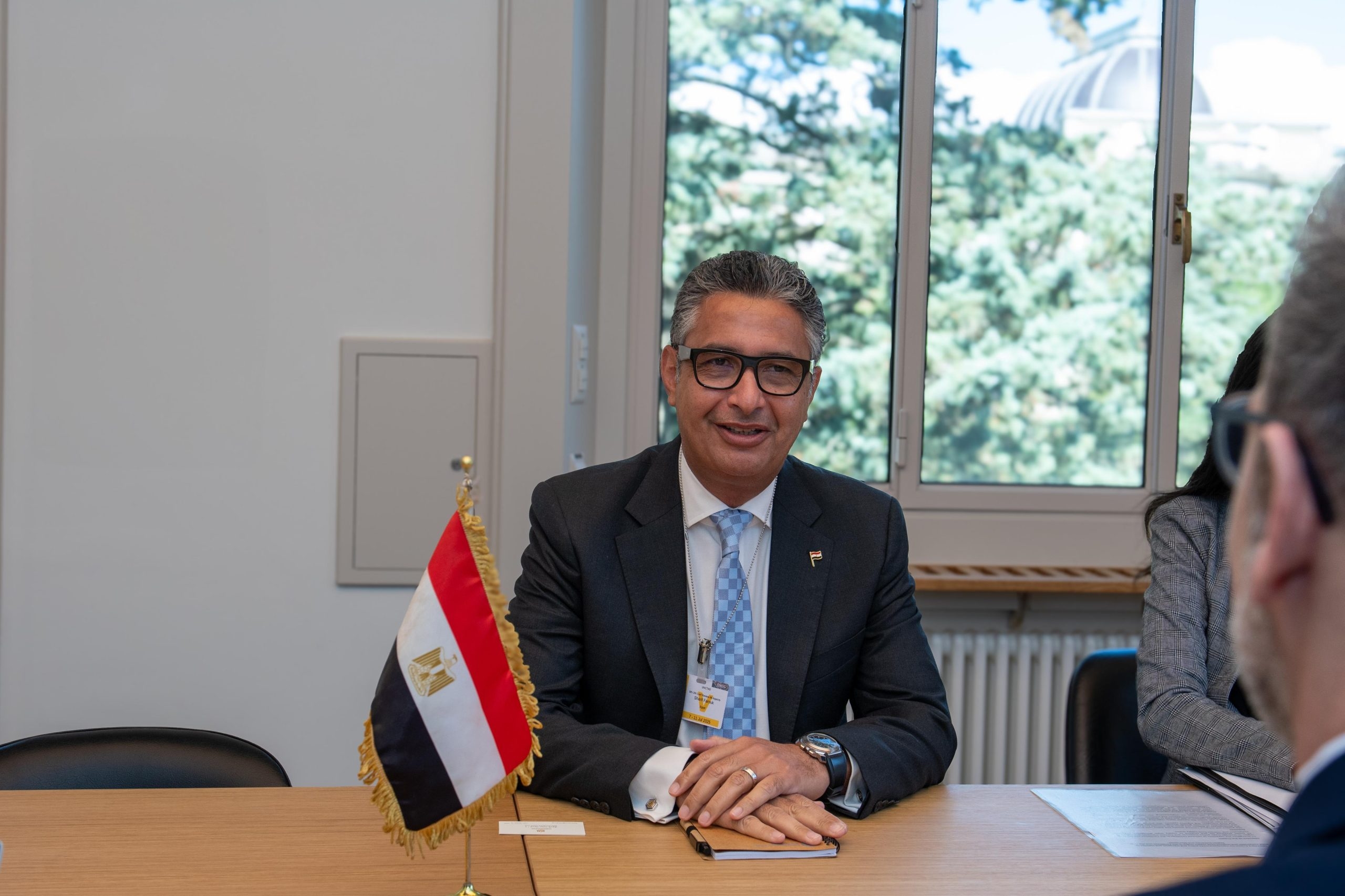 وزير التموين يلتقي عدد من أعضاء مجلسي النواب والشيوخ