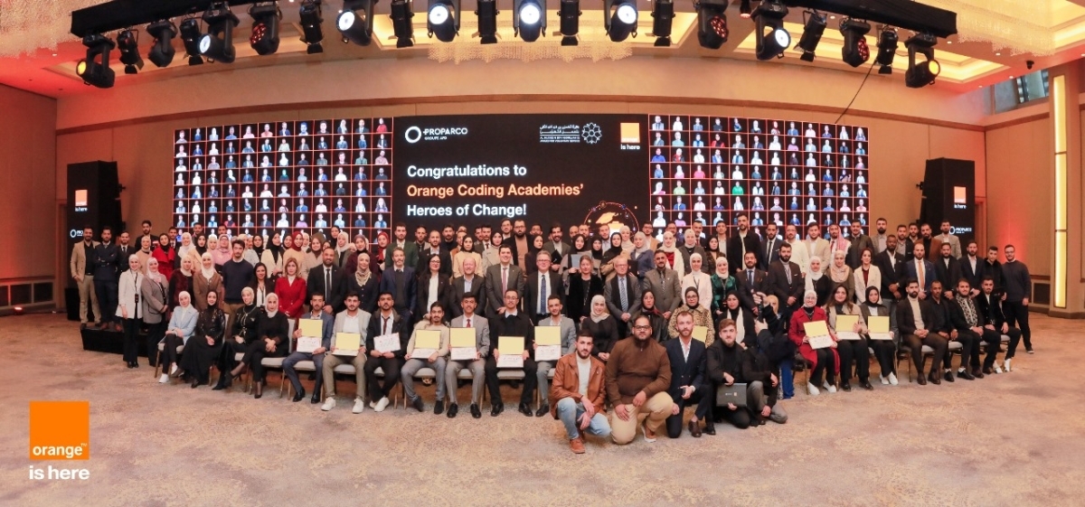 Orange Digital Centers and Proparco Celebrate Coding Academy Graduation and Host Tech Career Day