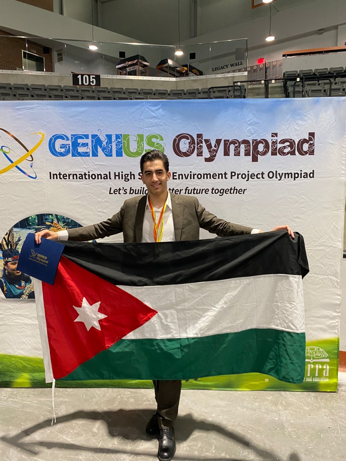 الطالب نمر زيود يحصد جائزة دولية ومنحة جامعية في الولايات المتحدة