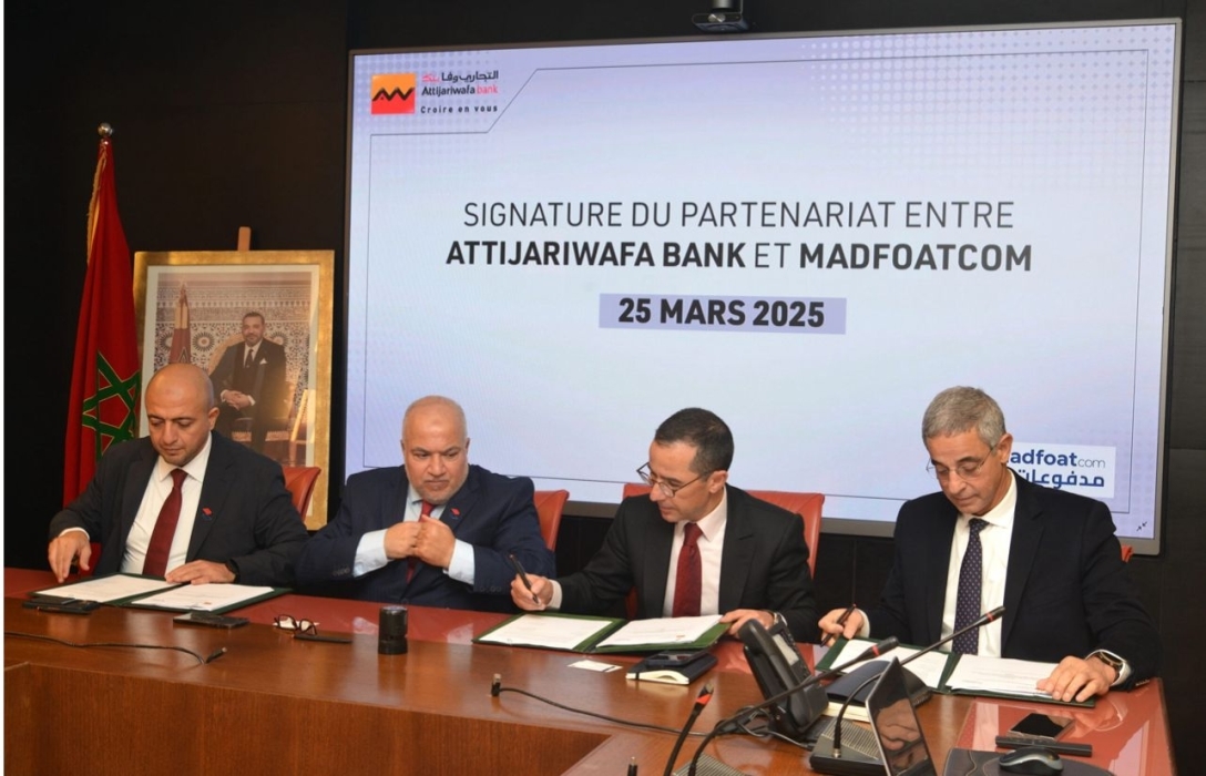 بنك التجاري وفا ومدفوعاتكم المغرب يوقعان اتفاقية تعاون استراتيجية لتطوير حلول مبتكرة لعرض ودفع الفواتير إلكترونيًا