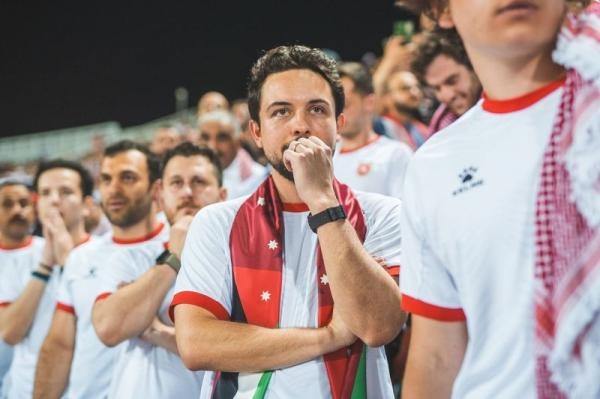 ولي العهد تعليقًا على هدف أردني في مرمى برشلونة: بطل يا يزن