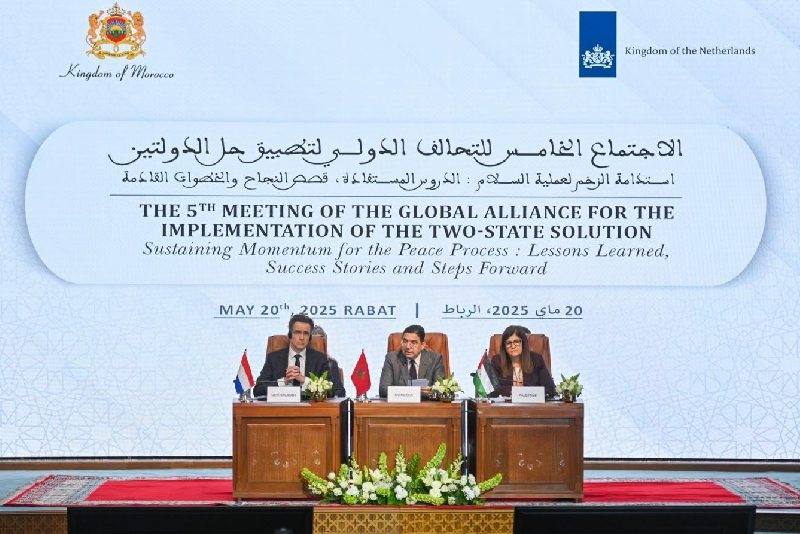 بوريطة يؤكد أن المملكة المغربية تعتبر أن حل الدولتين هو المفتاح الأساسي لضمان أمن واستقرار المنطقة