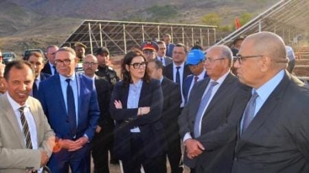 الوزيرة المنصوري تتفقد مشاريع اجتماعية بإقليم ورزازات