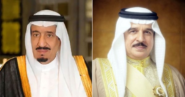 جلالة الملك المعظم يعزي خادم الحرمين الشريفين في وفاة الأميرة بزه بنت سعود بن عبدالعزيز آل سعود