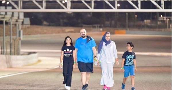 انطلاق أول فعالية لـ 'بتلكو فتنس' على مضمار حلبة البحرين